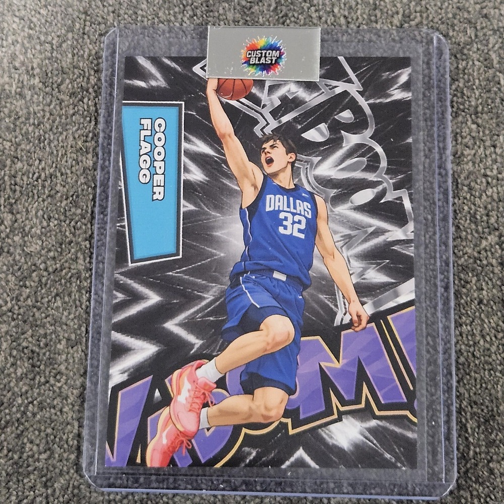 Cooper Flagg CUSTOM Kaboom Card